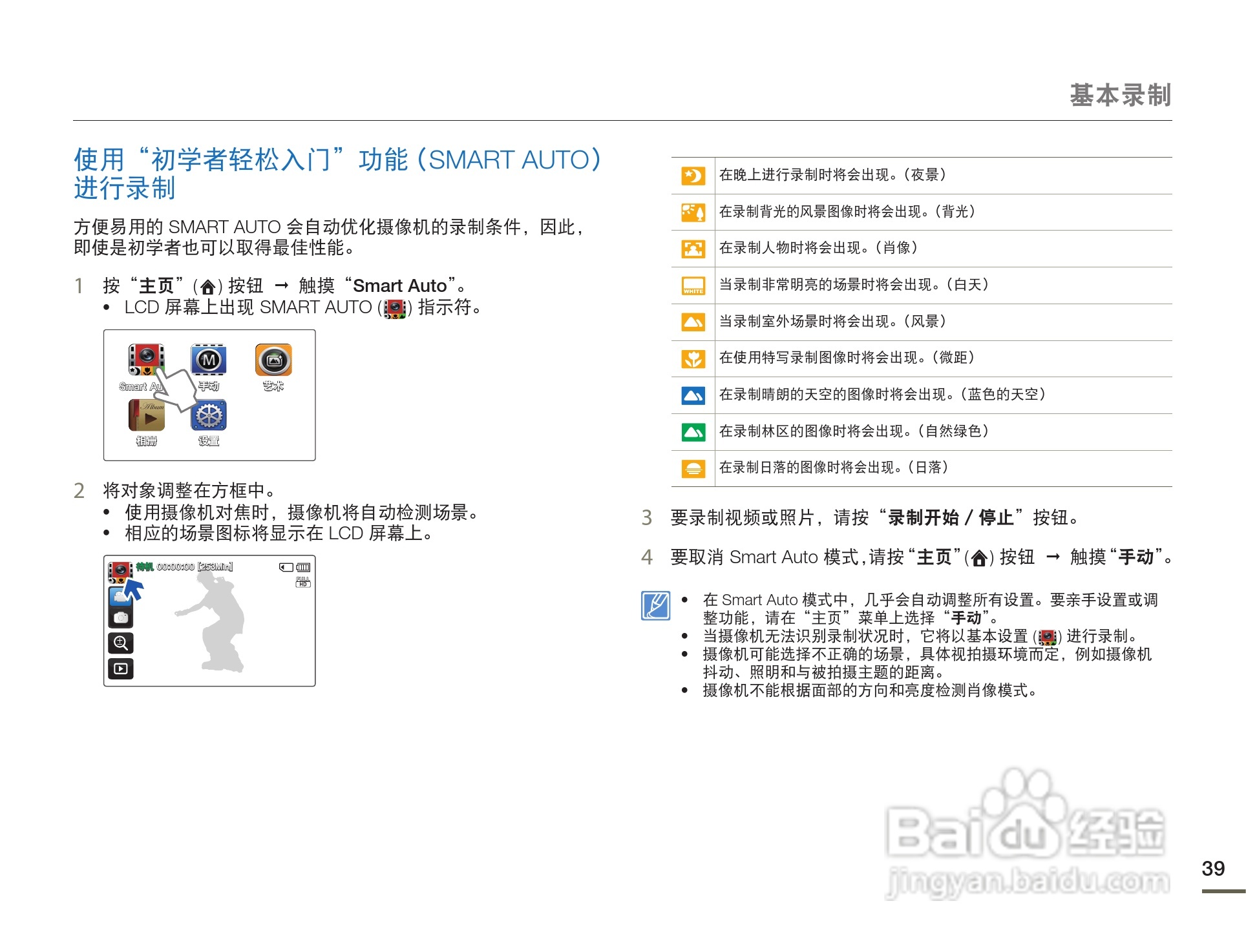 三星HMX-Q130PP数码摄像机使用说明书:[4]