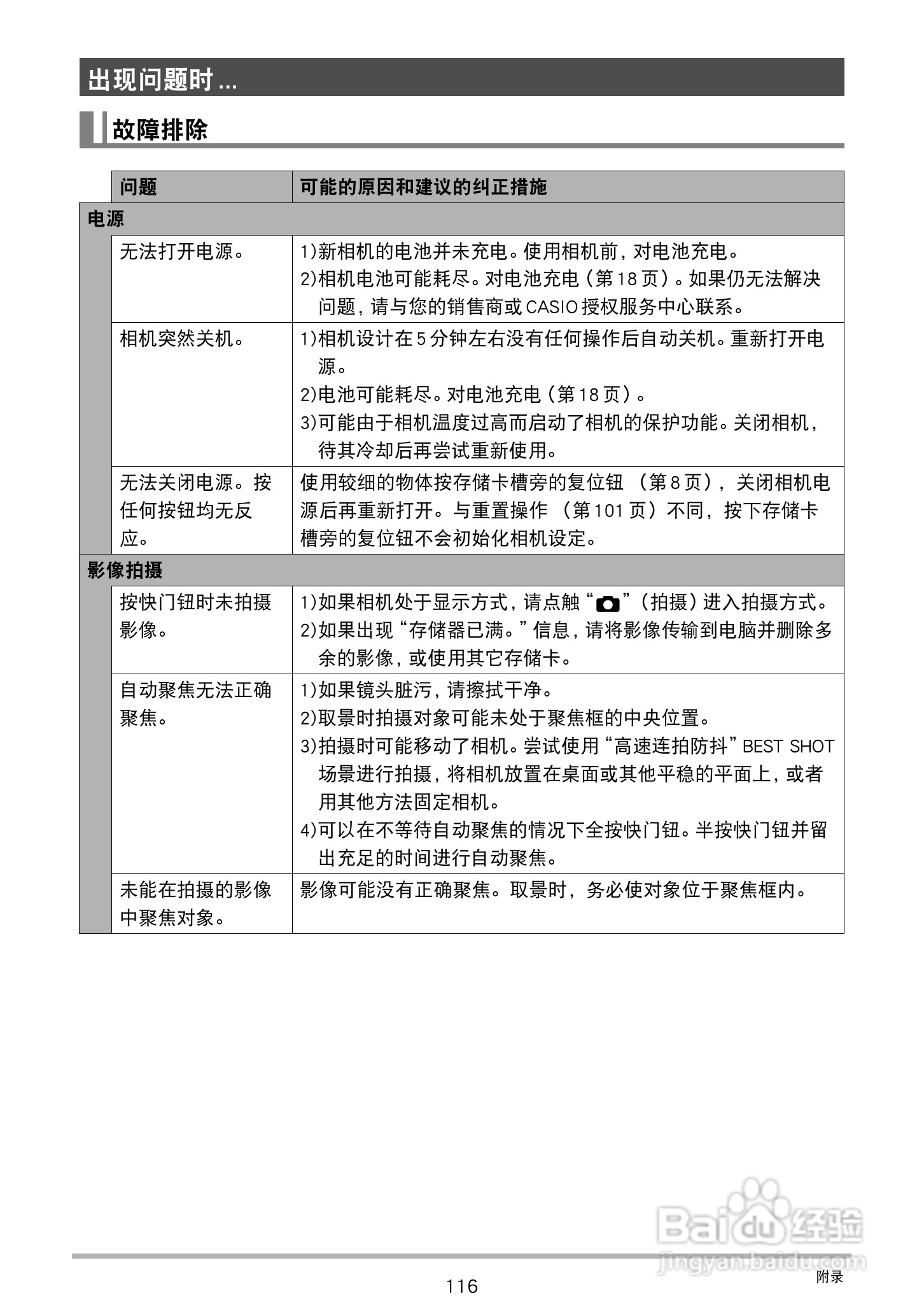 卡西欧EX-TR150数码相机使用说明书:[12]