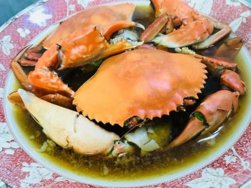 陈五年老酒炖蝤蠓