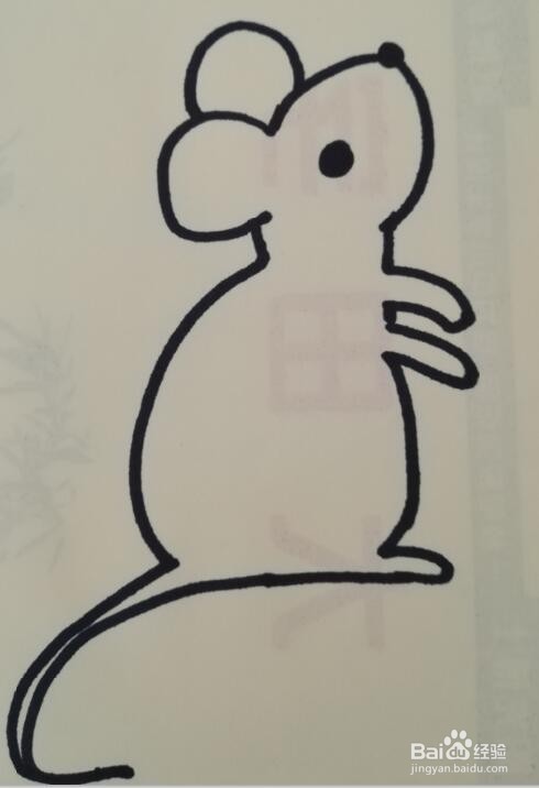 小老鼠的画法 小老鼠的简笔画