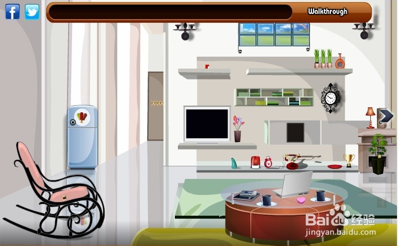 逃离齐全的房子攻略：[1]