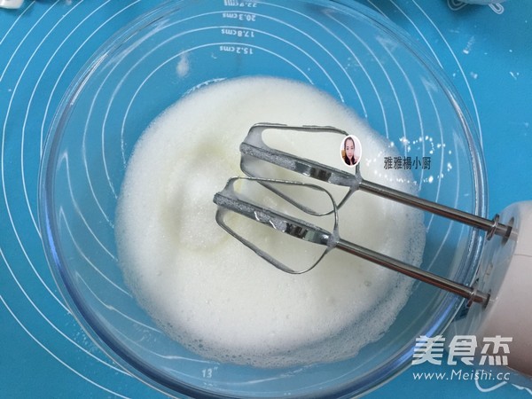 彩绘爱心蛋糕卷