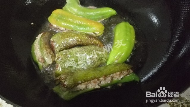 超下饭的尖椒盒/虎皮青椒酿肉怎么做