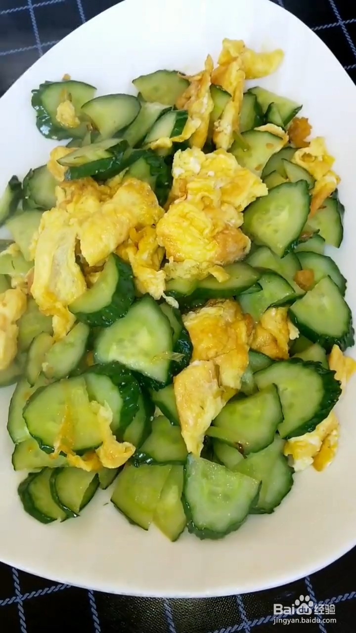 如何做黄瓜炒鸡蛋才好吃