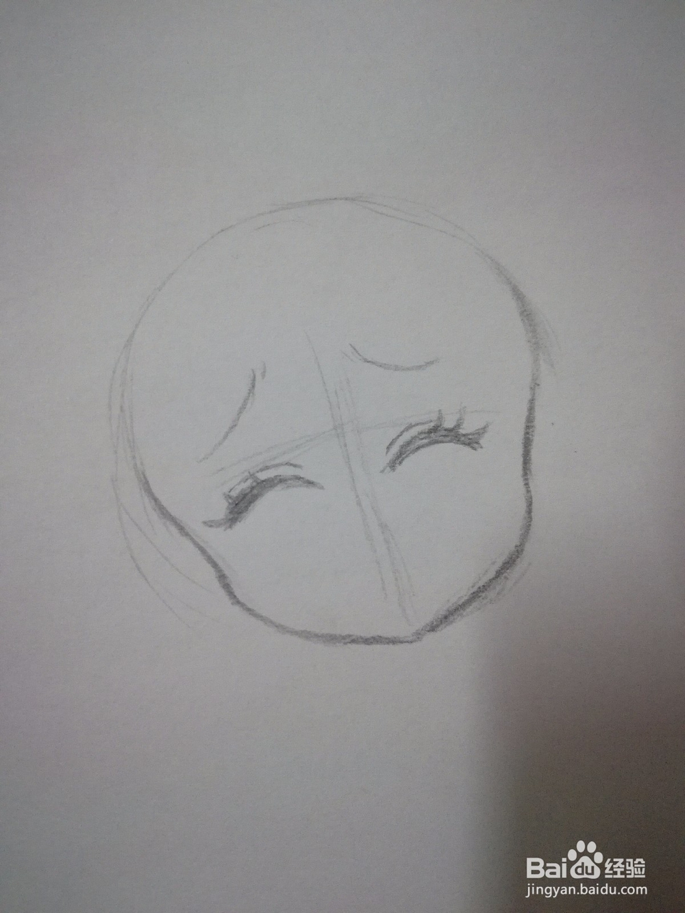 动漫人物头部和五官线稿手绘教程