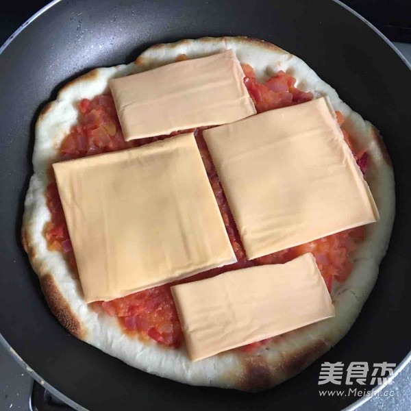 平底锅版海鲜披萨