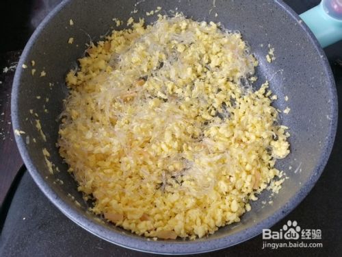 桂花炒素翅的做法 百度经验