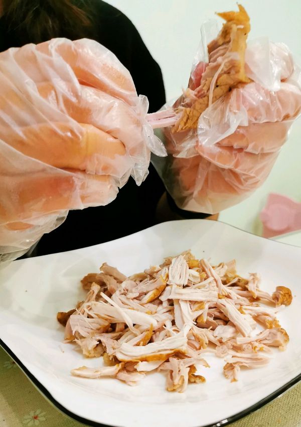 红糖糍粑遇上海苔肉松