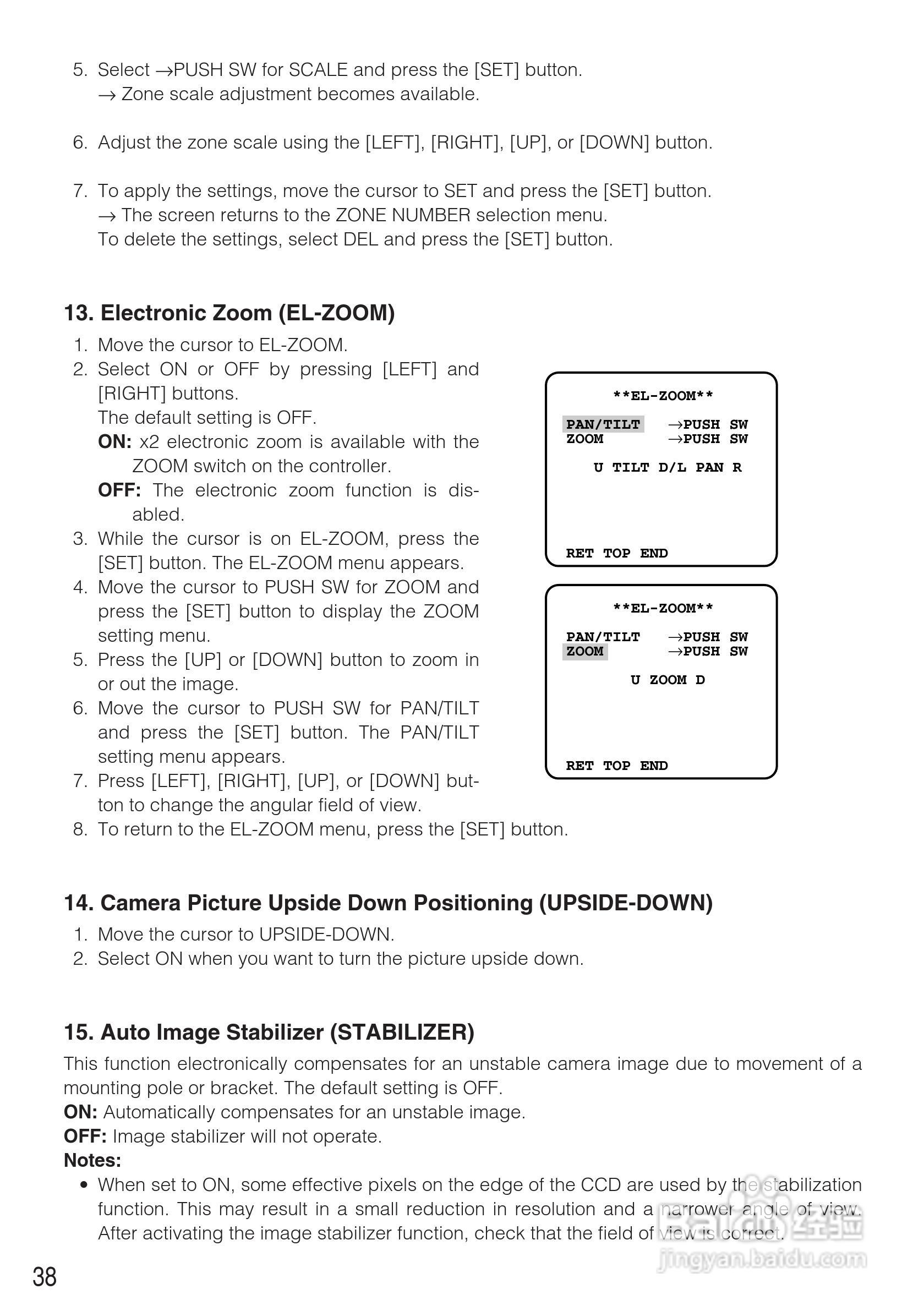 松下WV-CW484F模拟摄像机使用说明书:[4]
