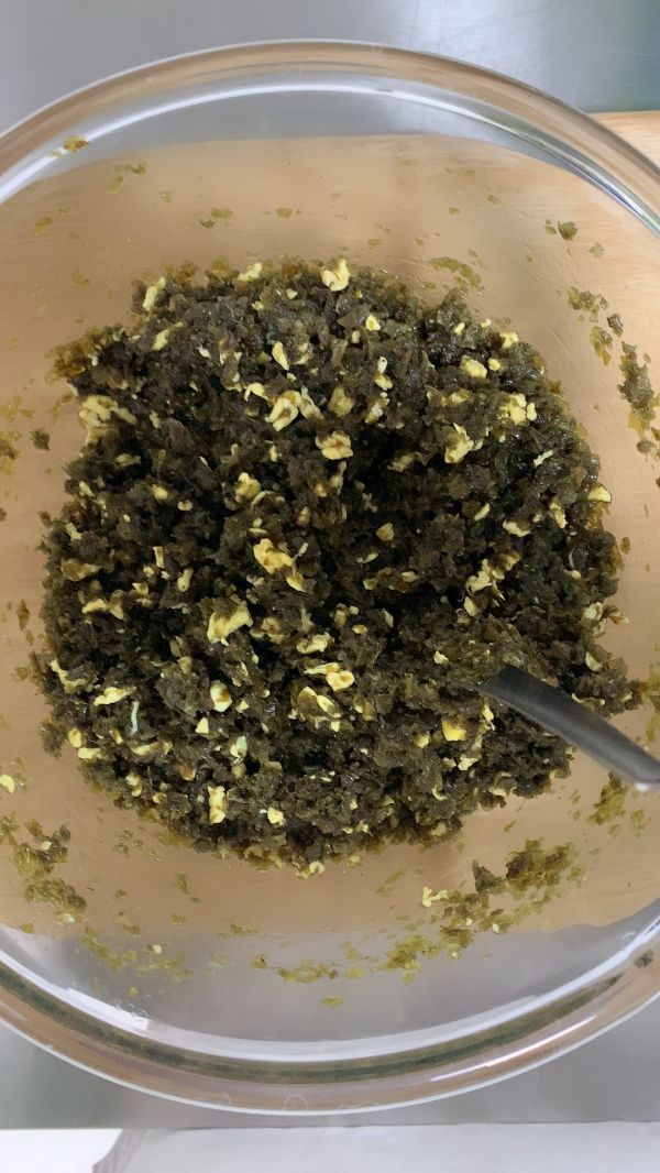 地瓜皮鸡蛋馅饺子