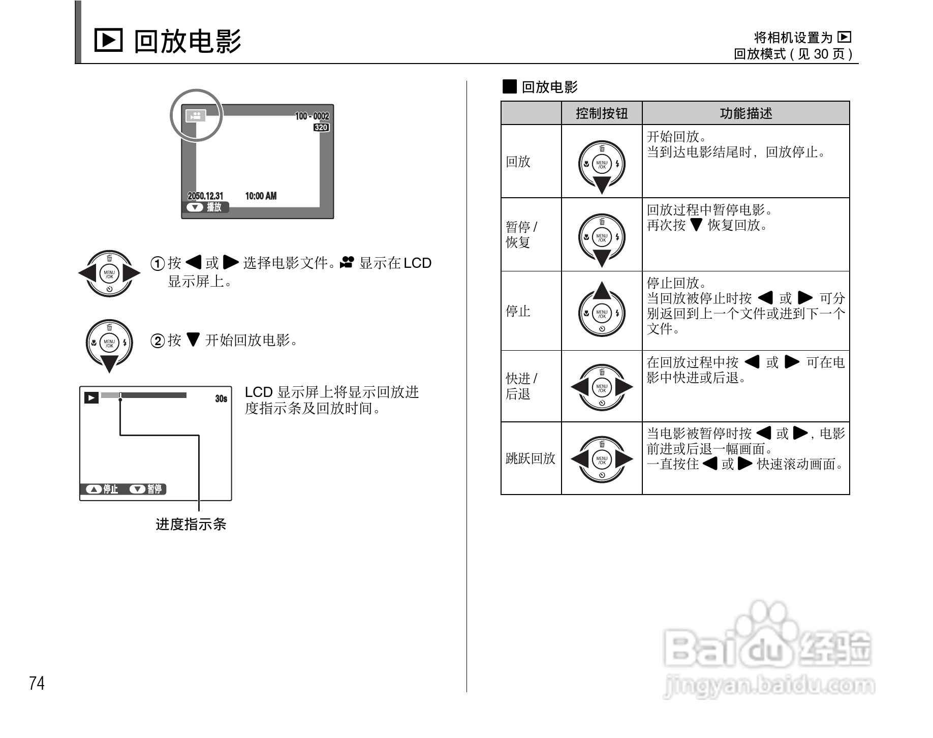 富士FinePix J50数码相机使用说明书:[8]