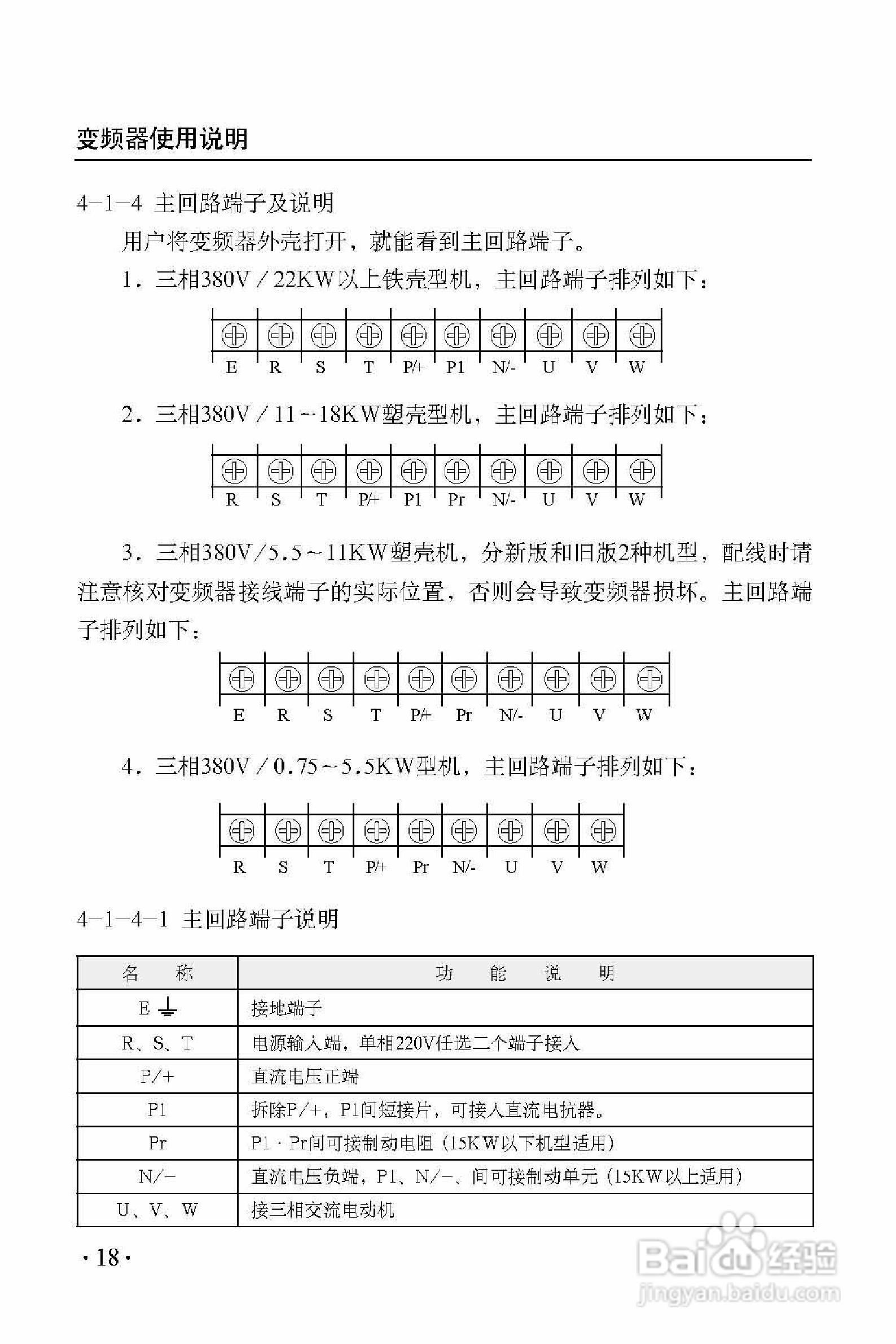 西普XHF300-475变频器使用说明书:[3]