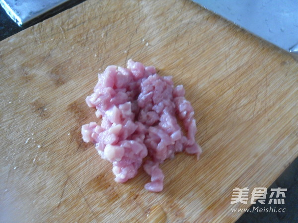 肉末煸炒四季豆