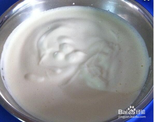 如何制作无水无油蛋糕