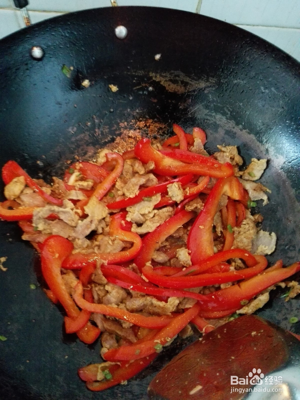 甜椒炒肉的简单做法