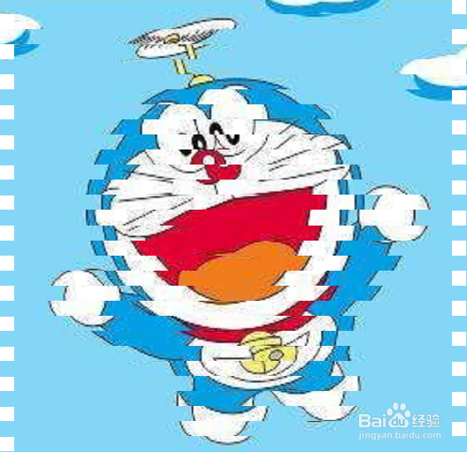 用python对图片进行错位处理