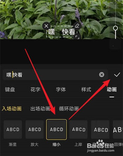 快影制作字幕动画的方法