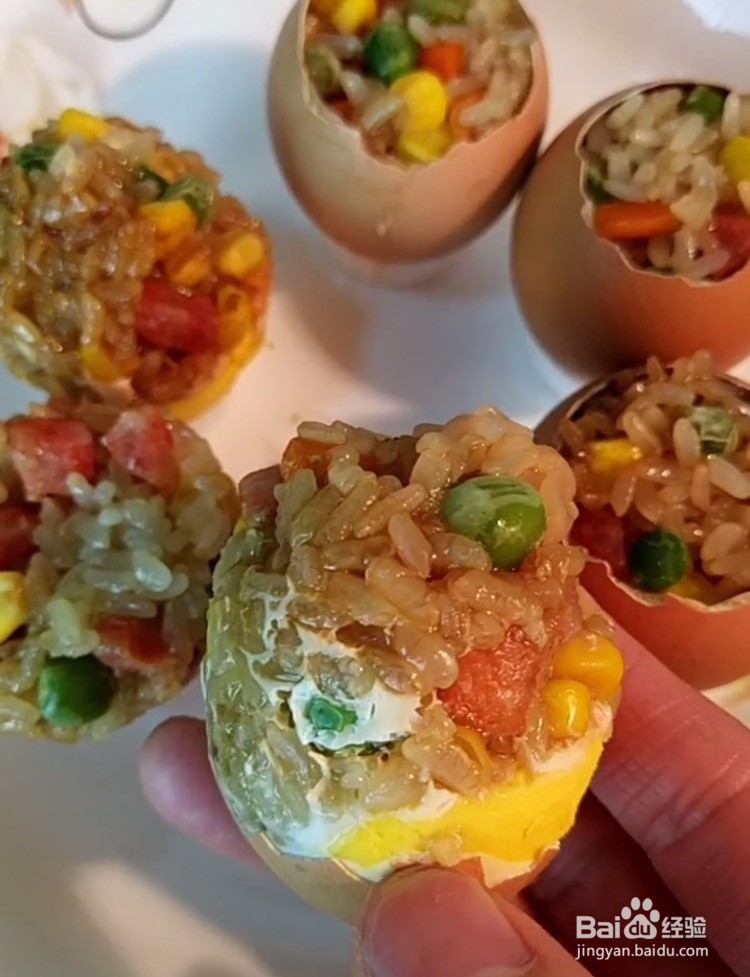 好吃又好玩的糯米蛋的制作方法