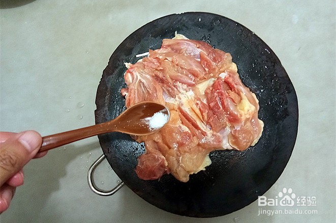 麻辣味香脆鸡腿