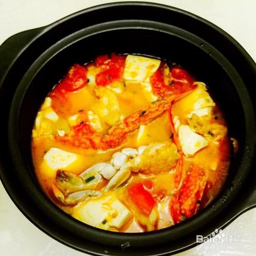 白蟹豆腐煲的做法
