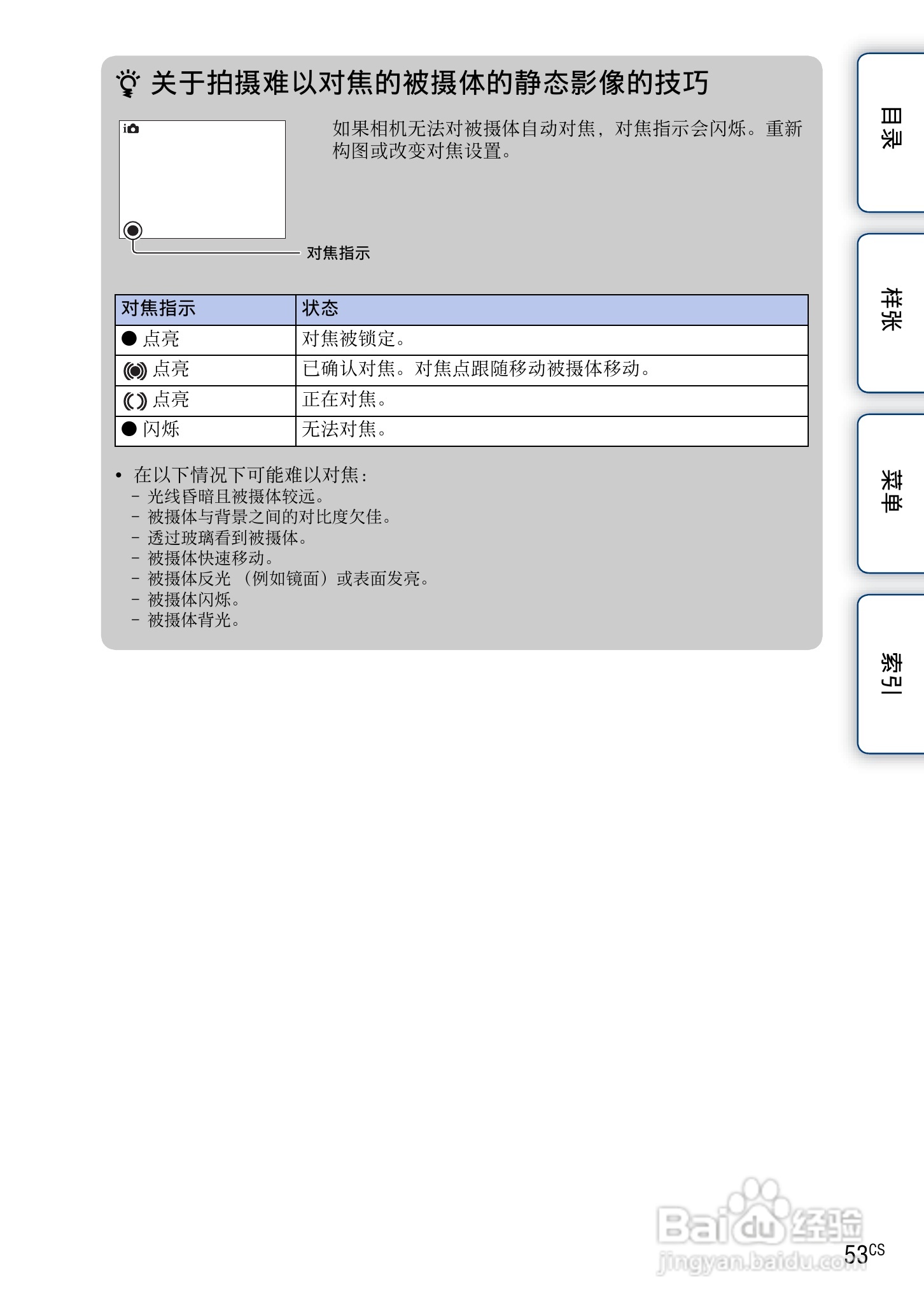 SONY索尼 NEX-3N数码相机(α手册)说明书:[6]