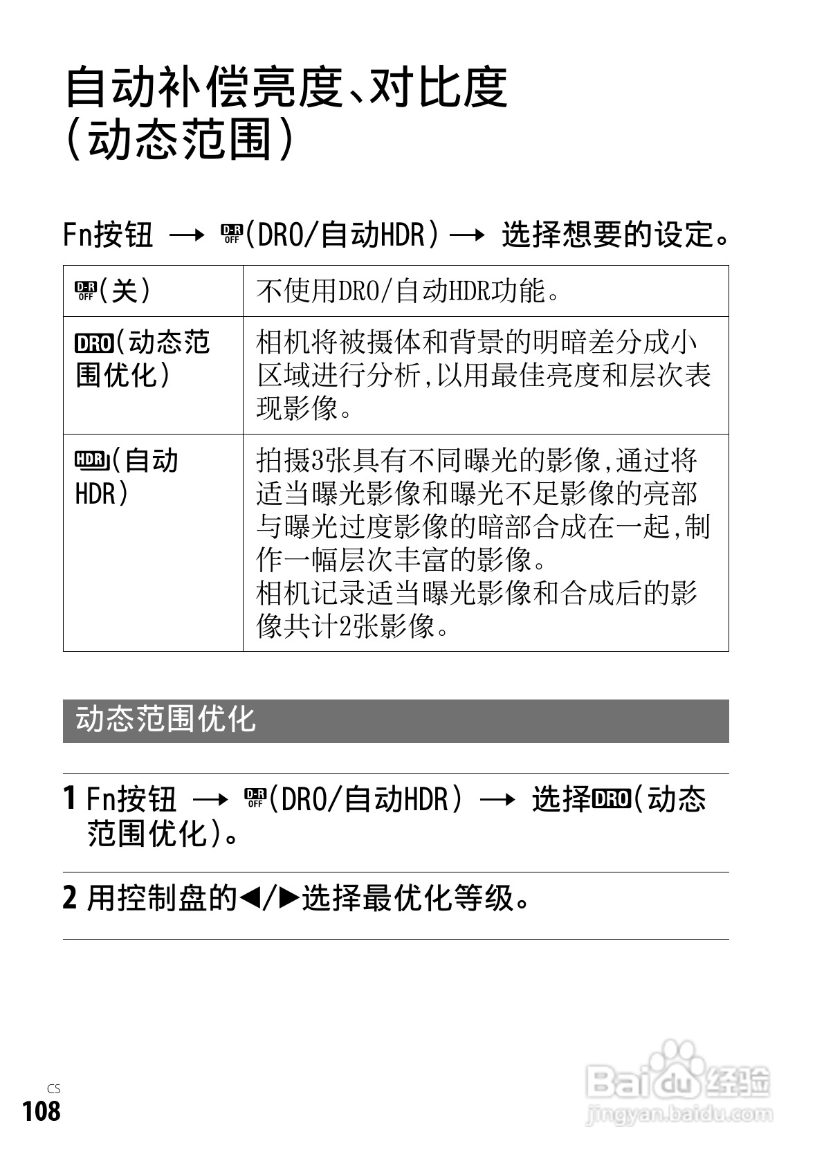 SONY索尼DSC-RX1数码相机说明书:[11]