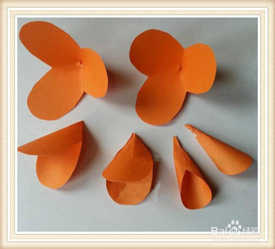 手工DIY纸艺山茶花