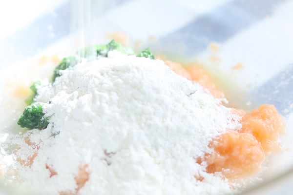 三文鱼蔬菜软饼