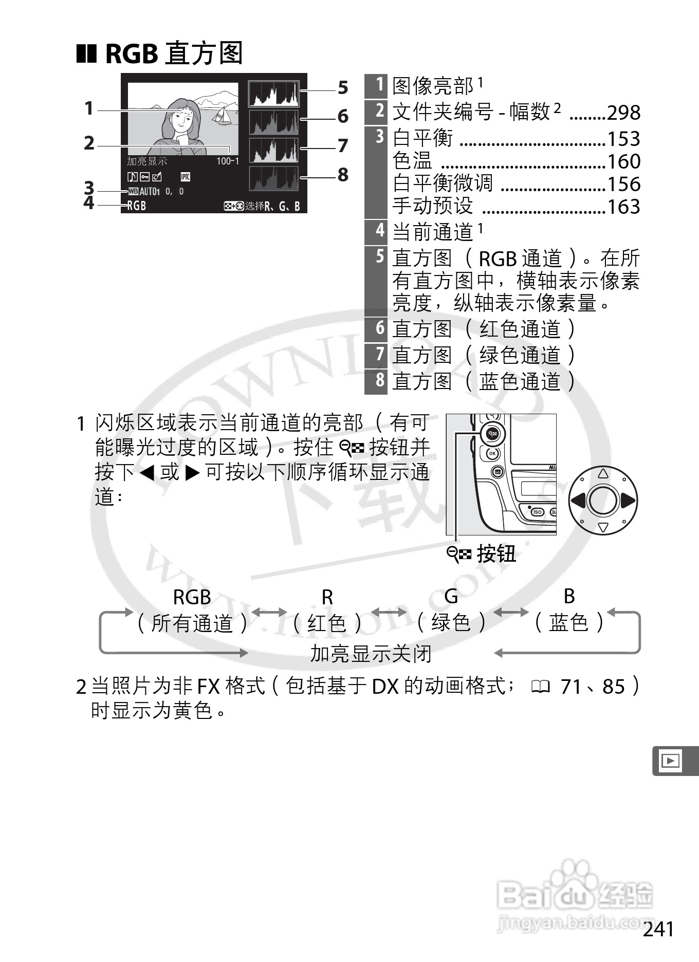 尼康D4数码相机使用说明书:[28]