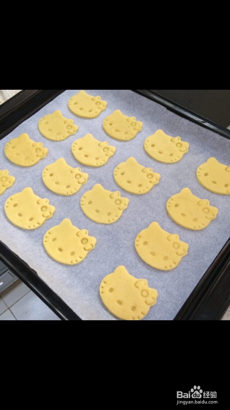 甜点儿童卡通饼干的教程