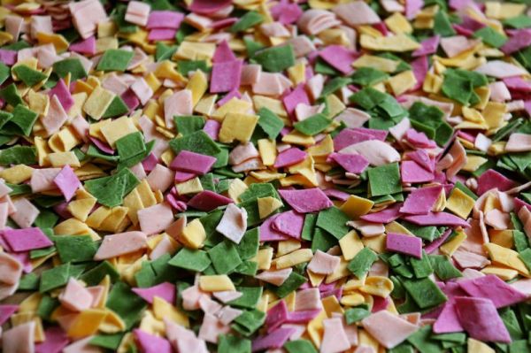 宝宝辅食:手工蝴蝶面、卡通面、碎面条