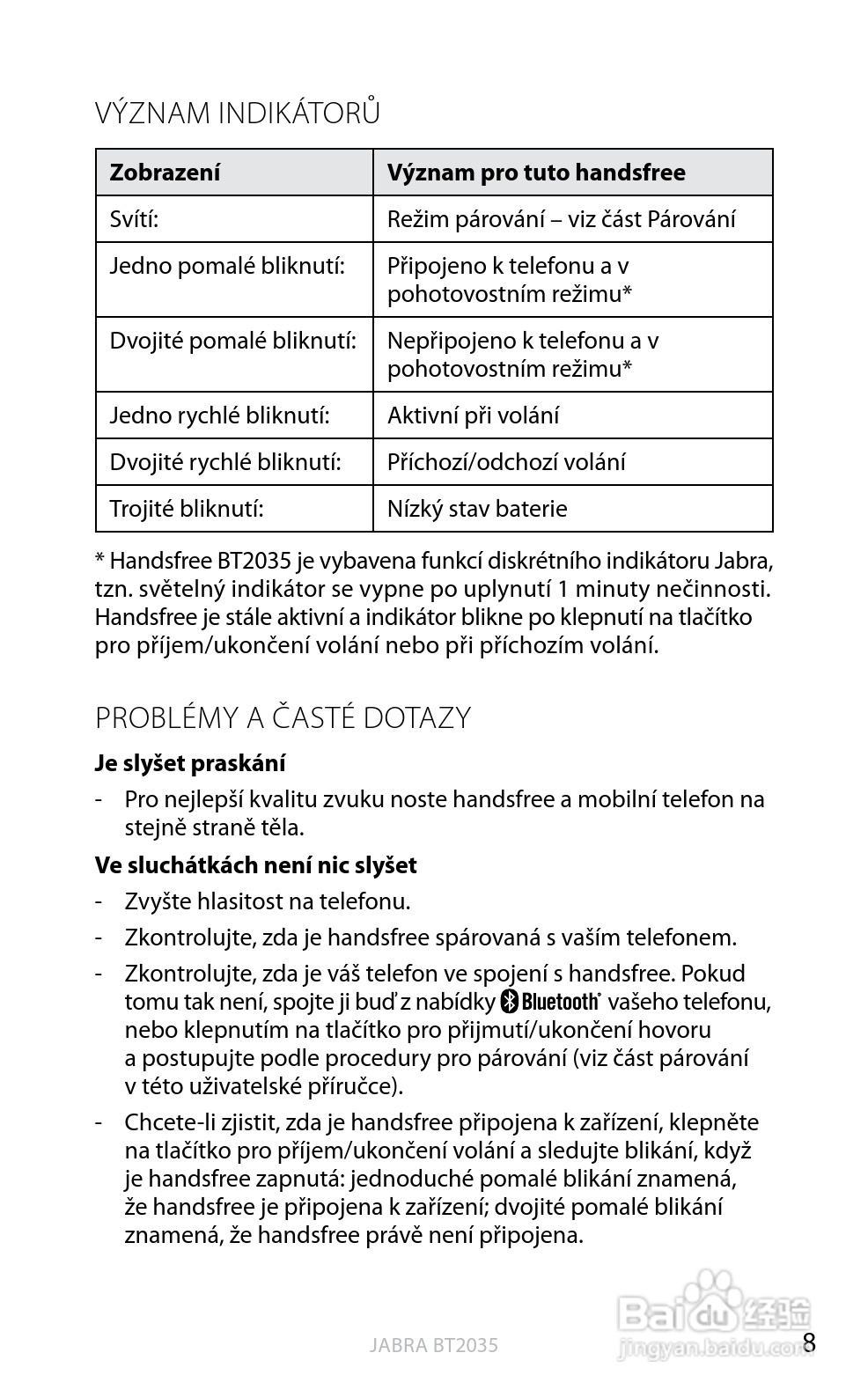 捷波朗BT2035蓝牙耳机使用说明书:[17]
