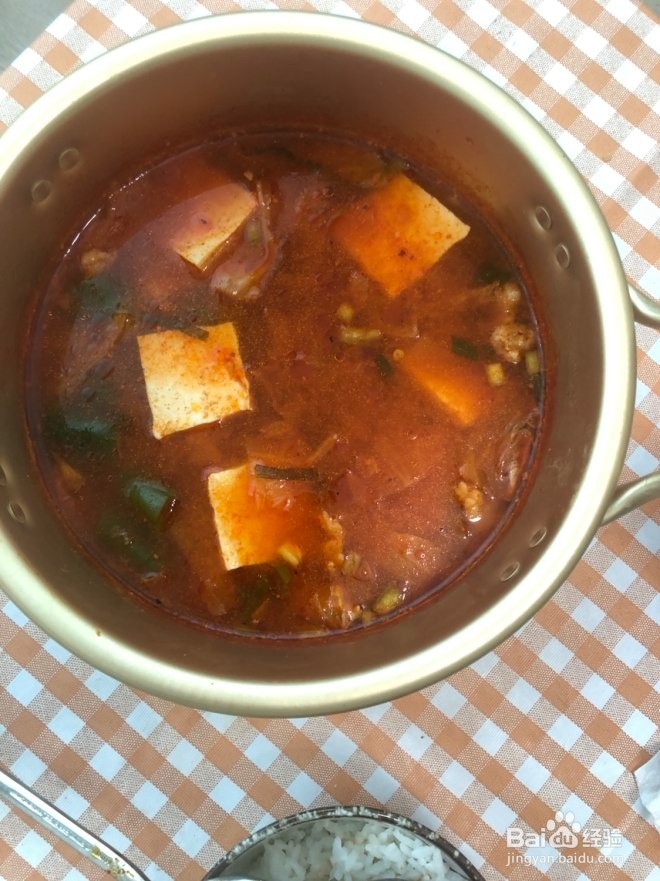 韩式泡菜汤的做法