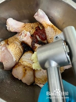 不用油的炸鸡腿的做法