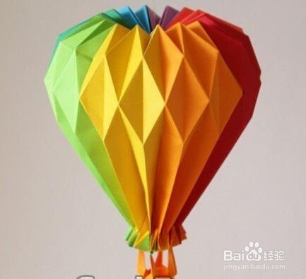 <b>热气球折纸的做法</b>