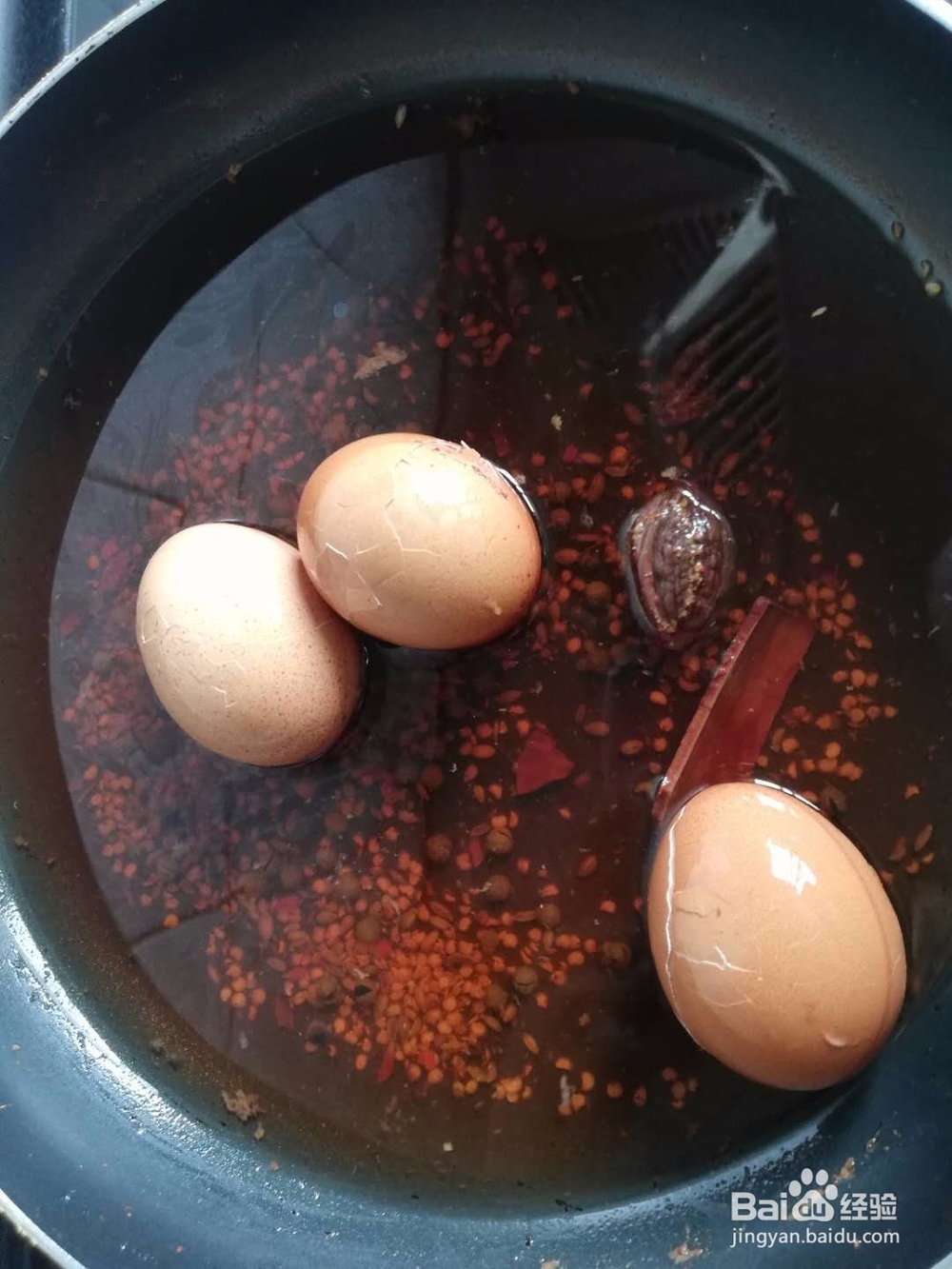 香辣卤鸡蛋的做法