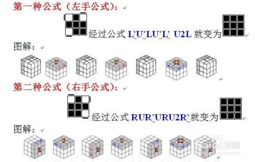 三階魔方教程圖解