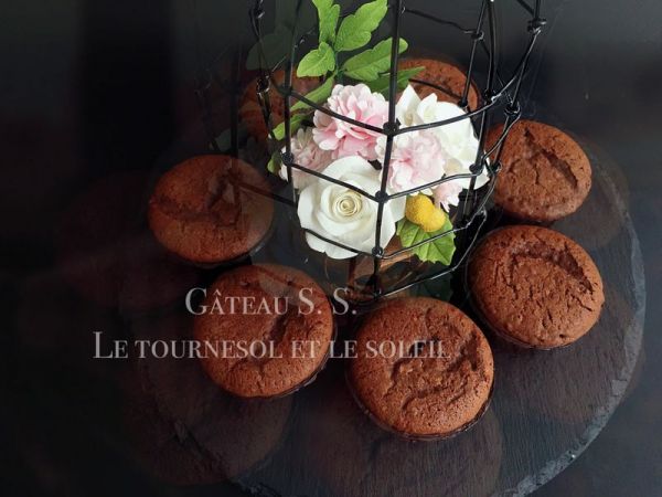 翻糖花巧克力马芬