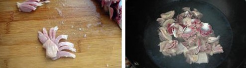 怎样做榨菜鸡胗花