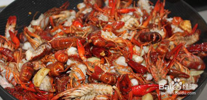 香辣啤酒小龙虾