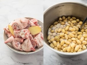 教大家黄豆焖猪蹄的做法