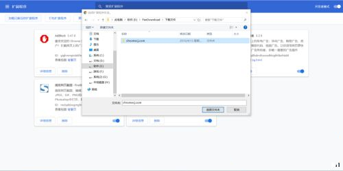 谷歌浏览器下载插件后无效的解决方法