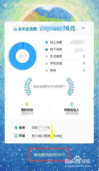 支付宝年度账单怎么看,2018预测