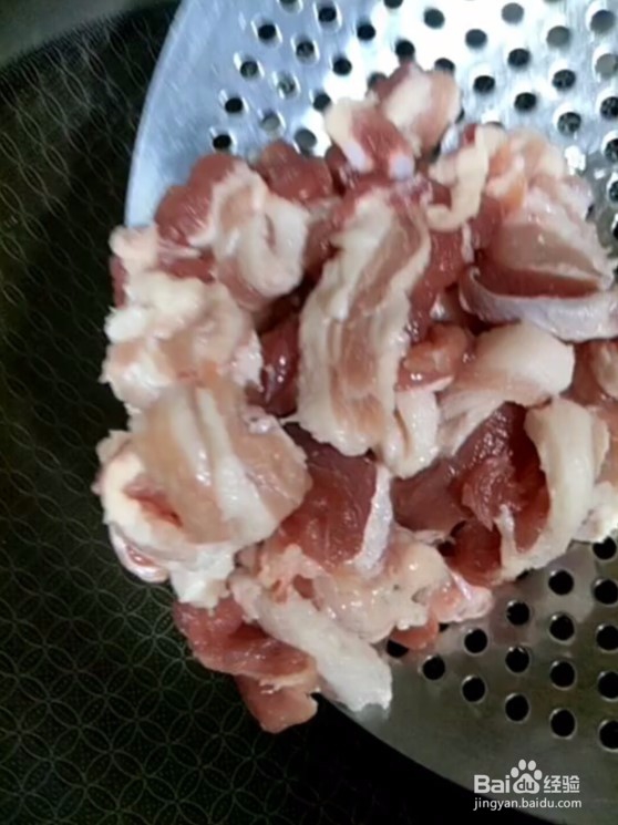 香辣辣白菜五花肉