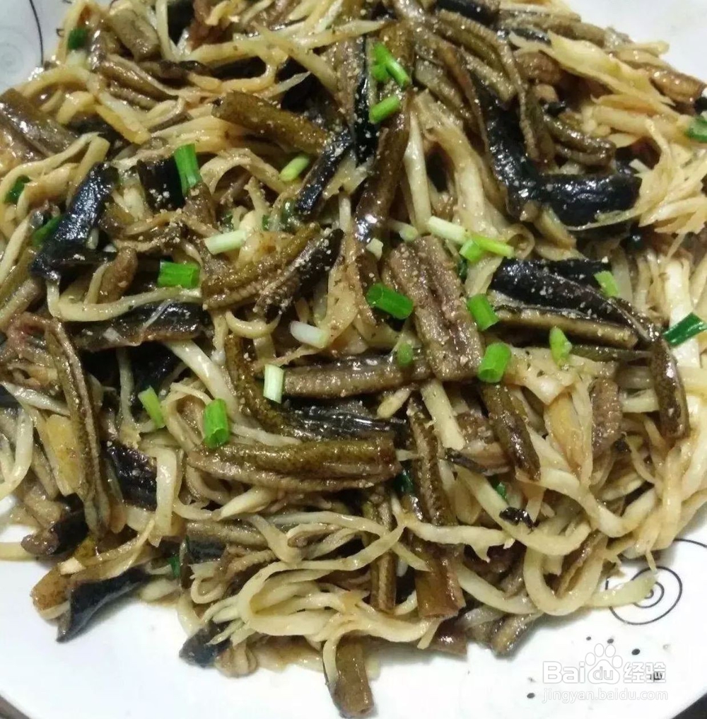 怎么炒茭白鳝丝