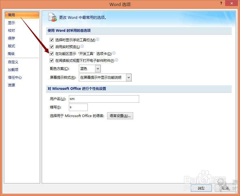 office2007设置下拉列表选项