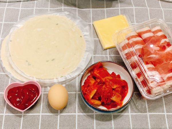 芝士肥牛泡菜饼