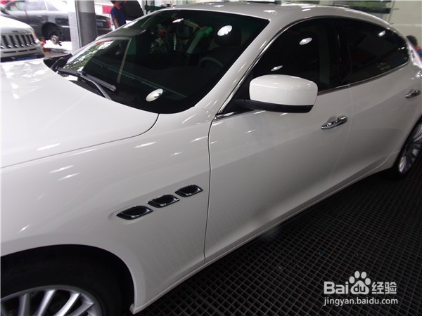 上海玛莎拉蒂漆面隐形车衣施工流程讲解