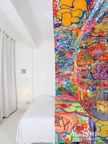 手绘背景墙 创意墙面居室美学