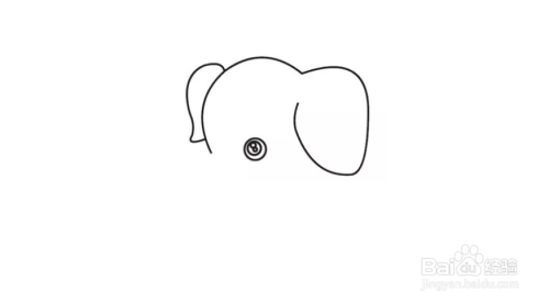 大象宝宝简笔画教程